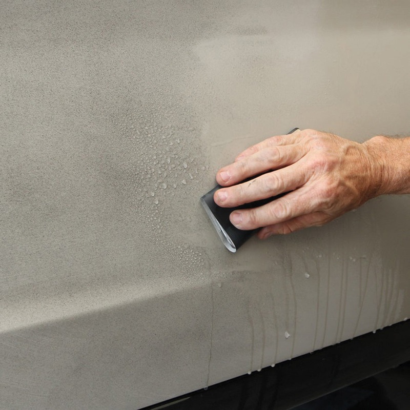 GATOR 3281 Waterproof Sanding Sheet, 11 in L, 9 in W, 400 Grit, Silicon Carbide Abrasive