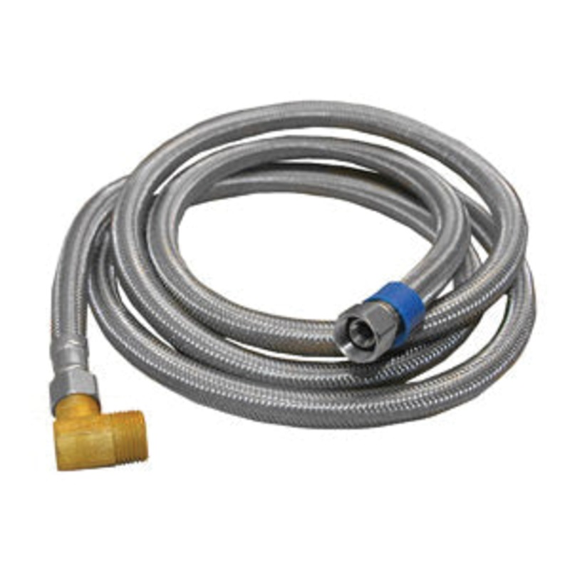 LASCO 10-0972 Appliance Connector, 3/8 in Nominal, 72 in L, Compression, 125 psi